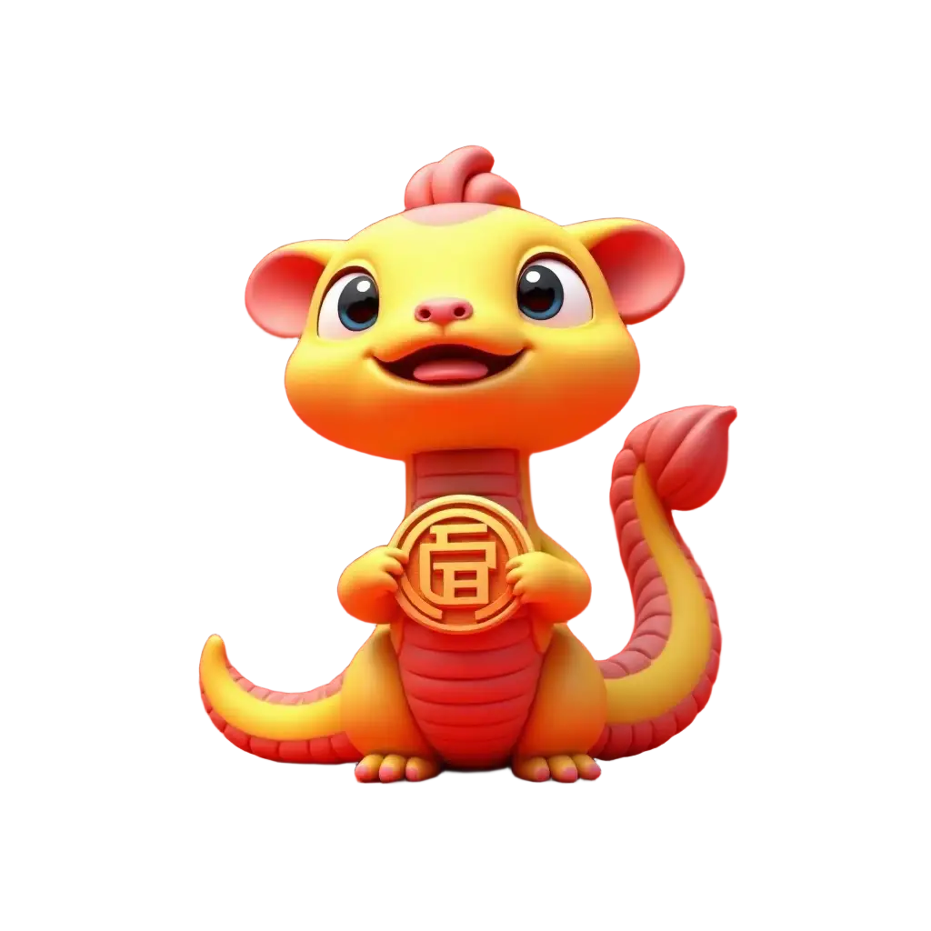 Lucky Dragon Mascot